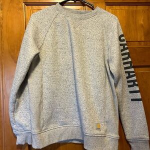 Carhartt Women’s Heather Gray Crewneck Sweatshirt- new without tags